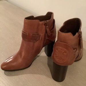 Tory Burch leather booties
